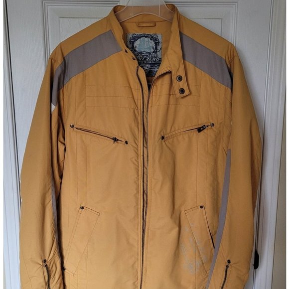 90's POINT ZERO Windward Bomber Jacket - Wind/Water Resistant - Picture 1 of 7